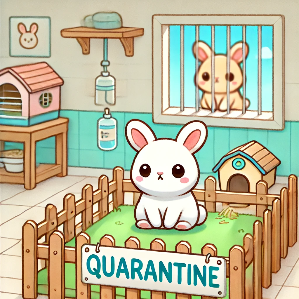 lapin quarentaine