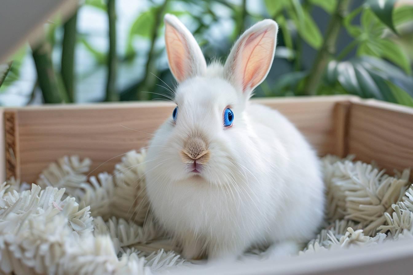 Le lapin hermine : caractéristiques, habitat et soins pour ce petit compagnon à fourrure blanche