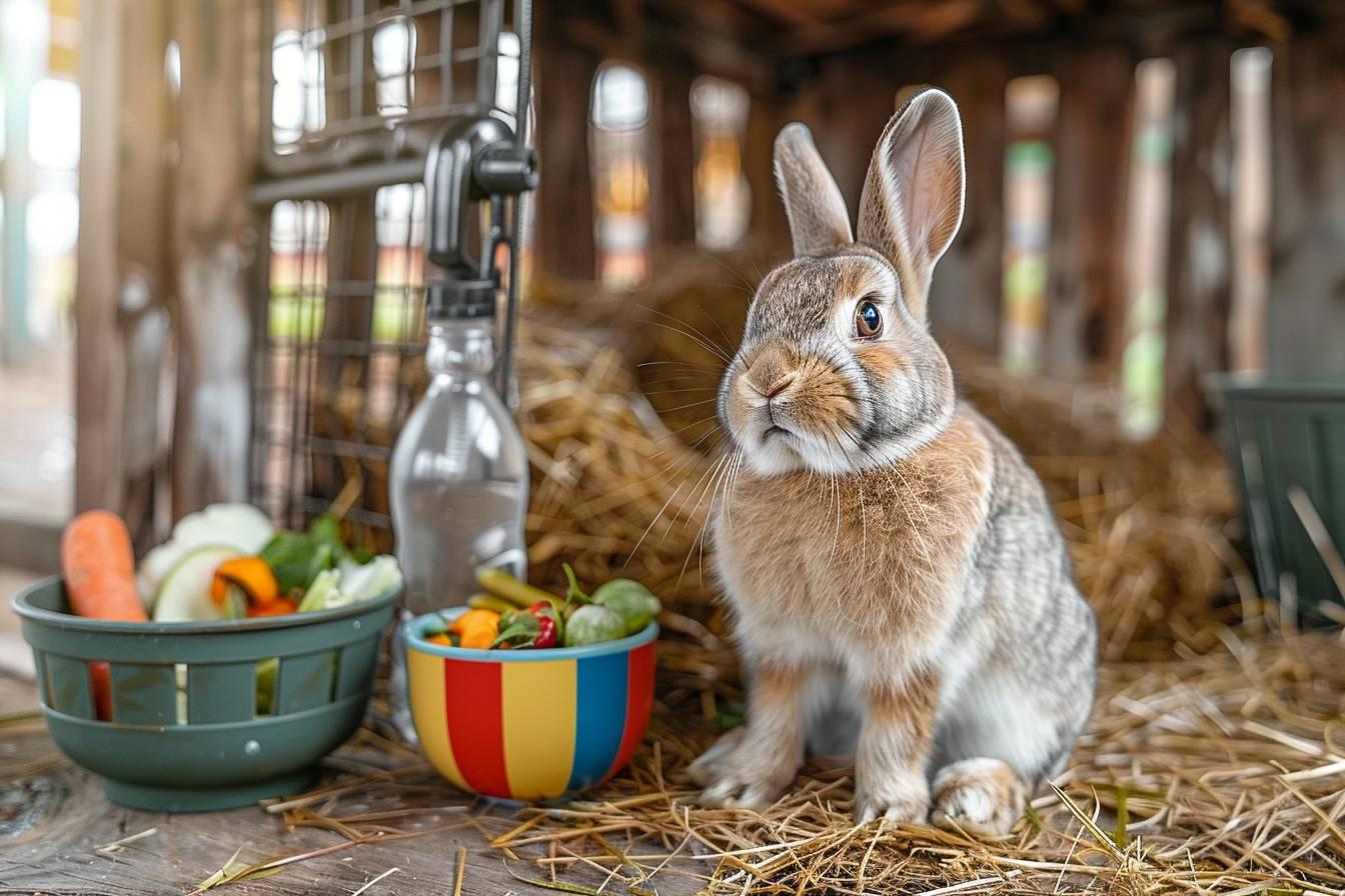 Choisir entre gamelle et biberon pour votre lapin ou rongeur : guide complet pour propriétaires