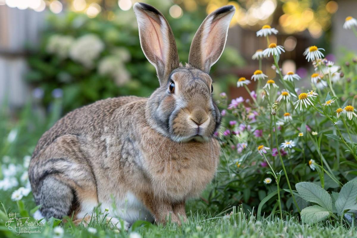 Le lapin Lièvre belge : race géante aux oreilles dressées et au tempérament calme