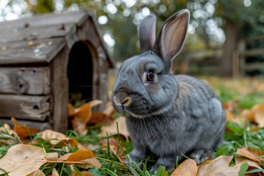 Le lapin Gris bleu de Vienne : caractéristiques et élevage de cette race exceptionnelle