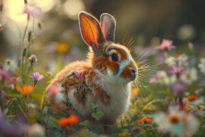 Le lapin papillon rhénan : race ancienne au charme unique et à la fourrure soyeuse
